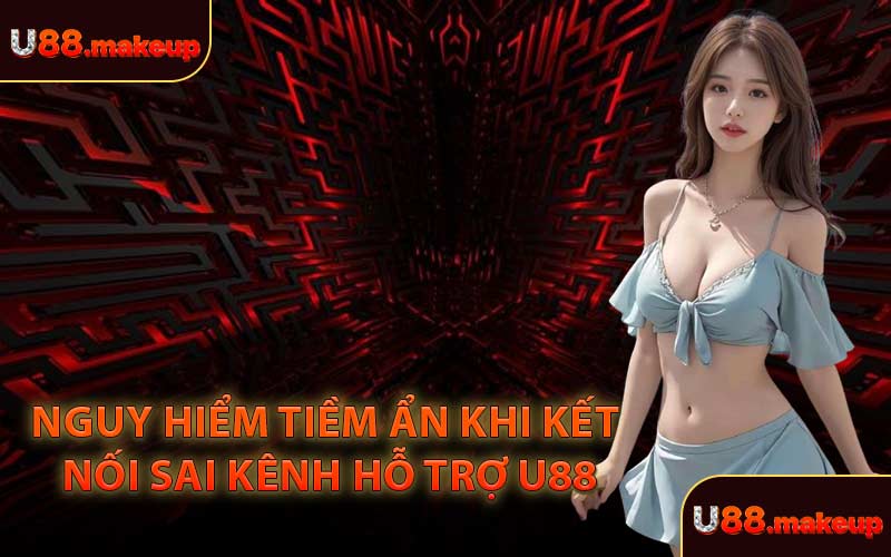 Nguy Hiểm Tiềm Ẩn Khi Kết Nối Sai Kênh Hỗ Trợ U88